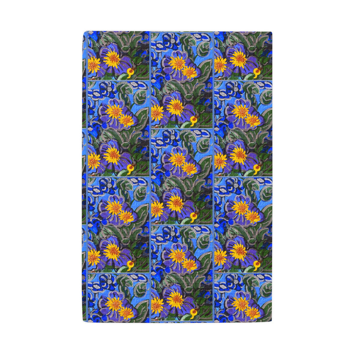 Kitchen Hand Towel - Morning Glories #2