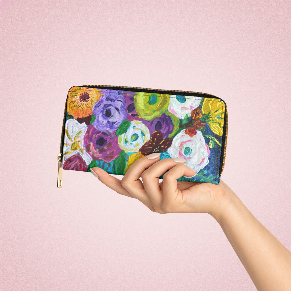 Zipper Wallet - Springtime Blooms