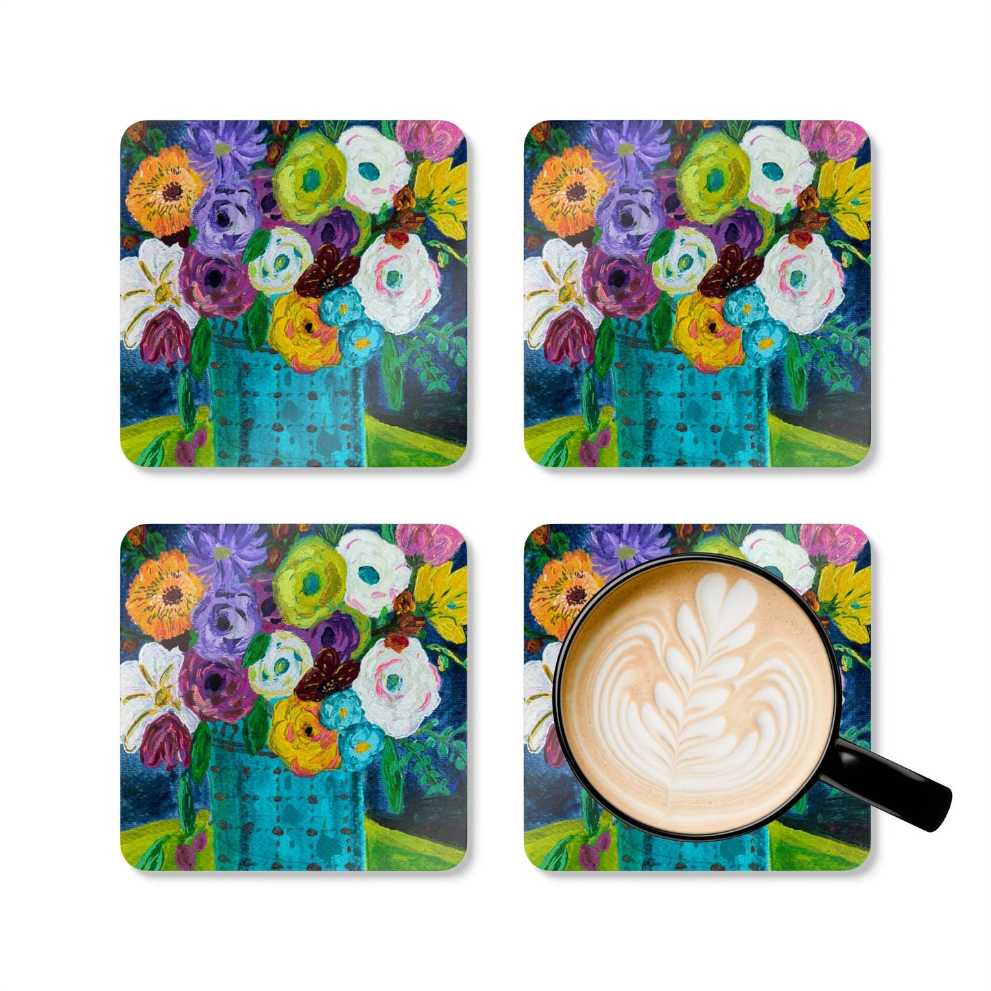 Coaster Set - Springtime Blooms