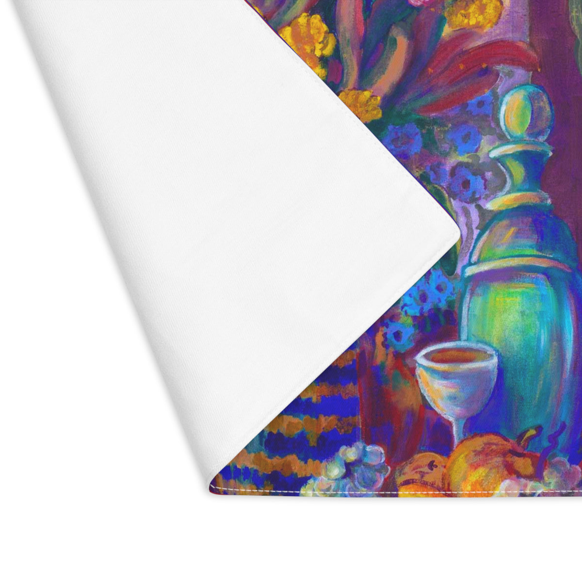 Placemat, Kitchen Zinneas