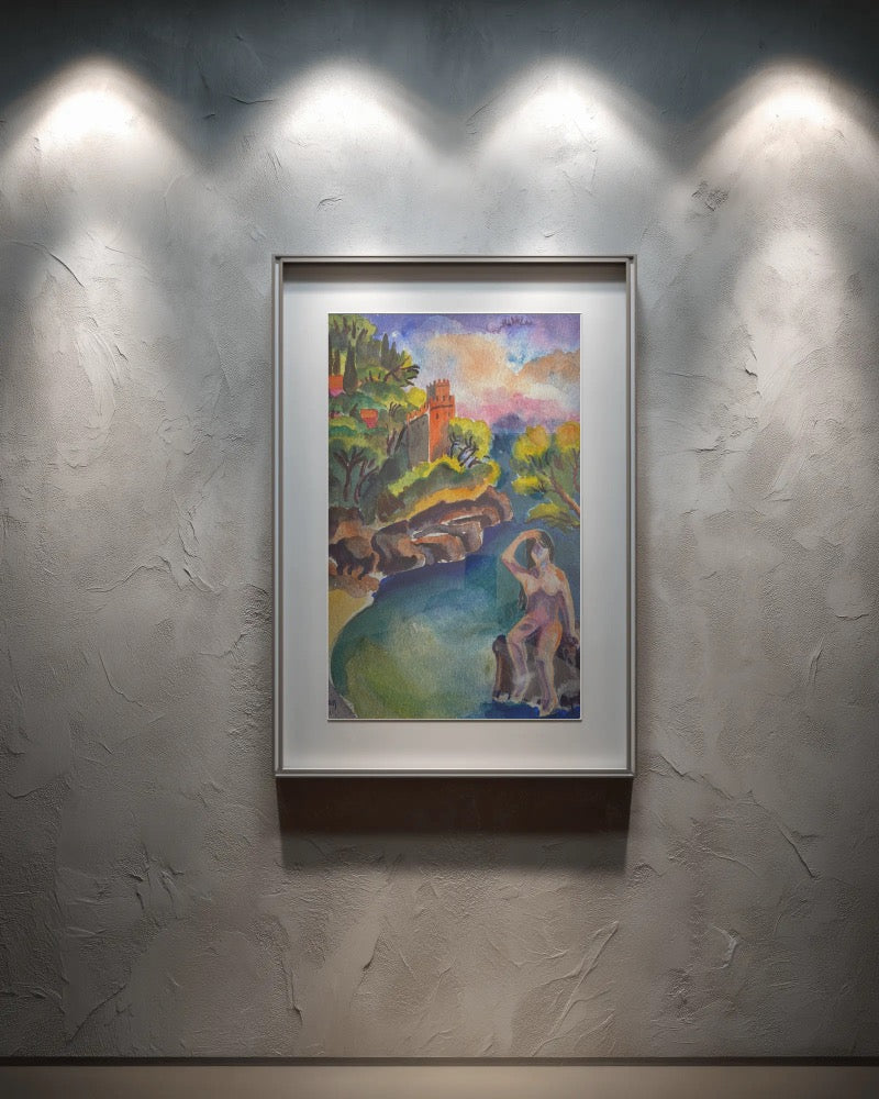 Fine Art Print - The Bather, Pilar Pobil