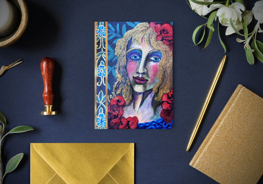 Greeting Card, "Comedia Dell'Arte" Six-Image Box Set