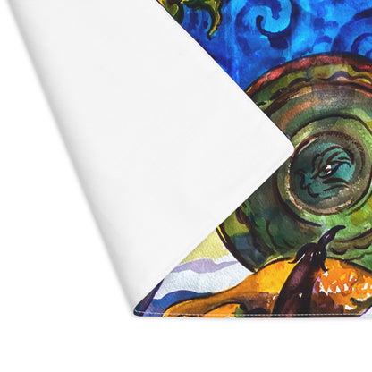 Placemat, Green Vase