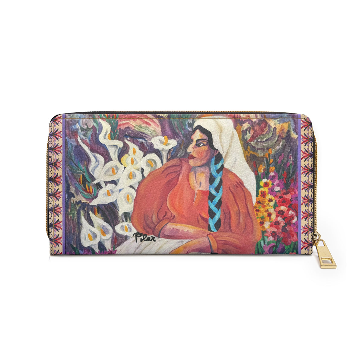 Zipper Wallet - La Vendedora de Flores
