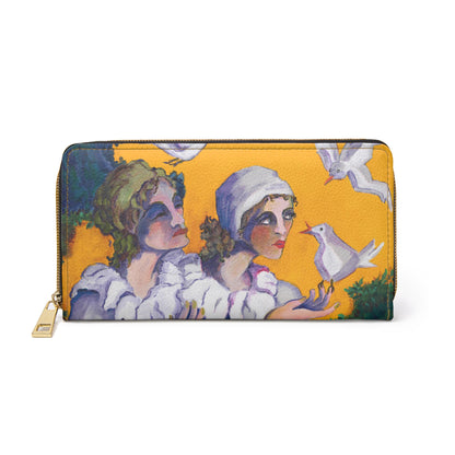 Zipper Wallet - Message of the Doves