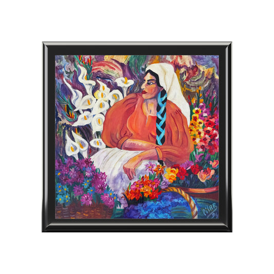 Keepsake Box - Vendedora de Flores (The Flower Vendor)
