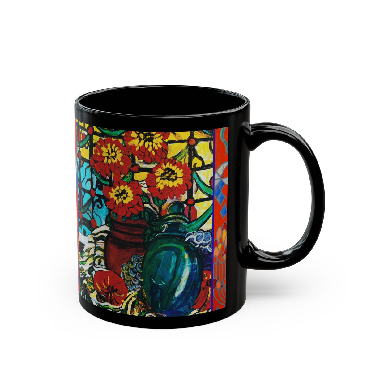 Ceramic Mug - Stained Glass