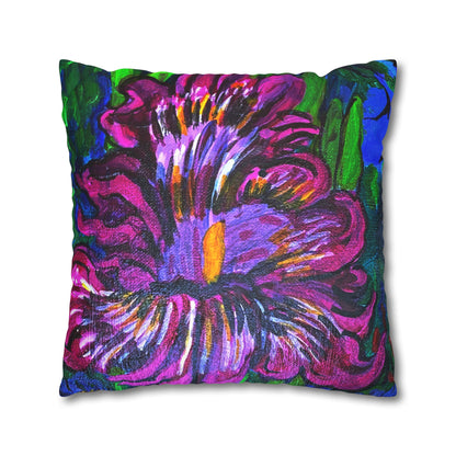 Faux Suede Square Pillowcase