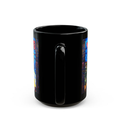 Ceramic Mug - Green Vase