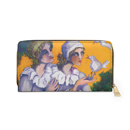 Zipper Wallet - Message of the Doves