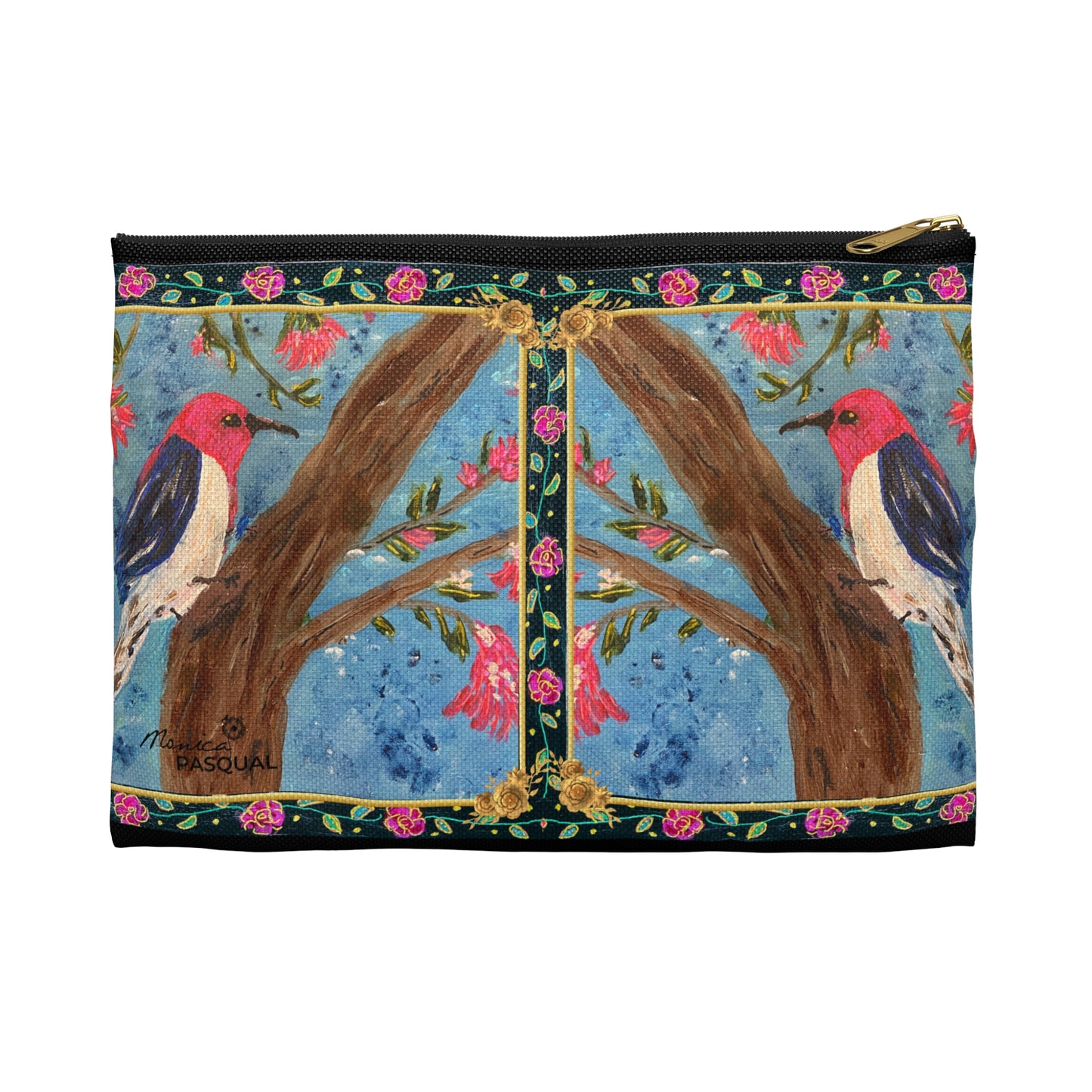 Pencil, Glasses or Accessory Case - Red-Headed Woodpecker