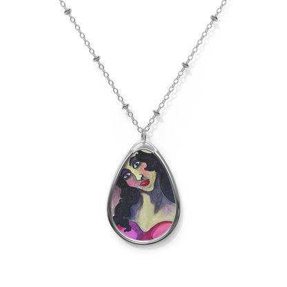Oval Necklace - Violetta