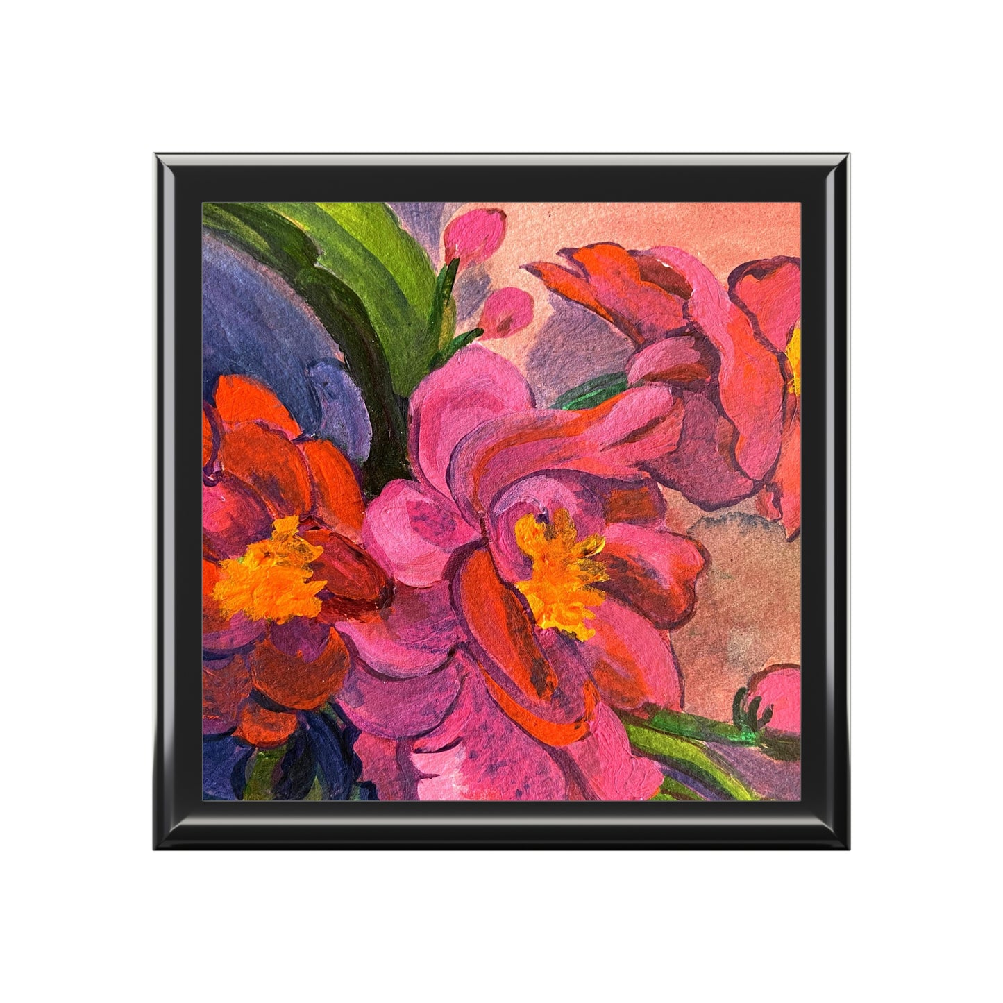 Jewelry Box - "Pink Magnolias"