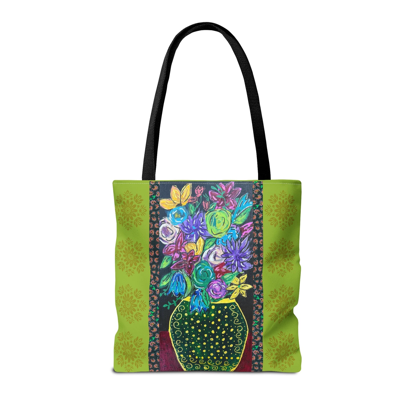Tote Bag - Spring Green, by 'Monica in the Garden'
