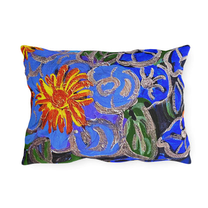 Outdoor Pillows - The Happy Blues