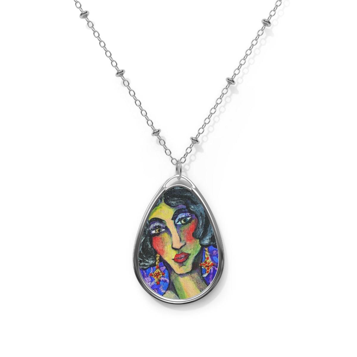 Oval Necklace - Bernadette