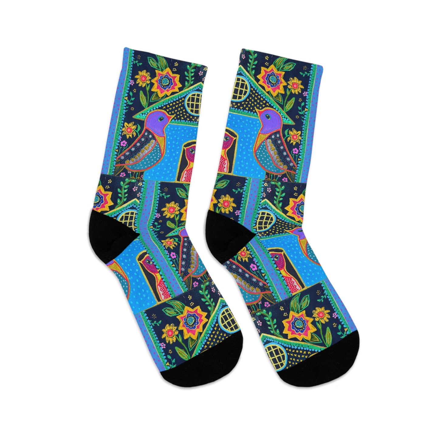 Eco-Friendly Socks - Birdhouse