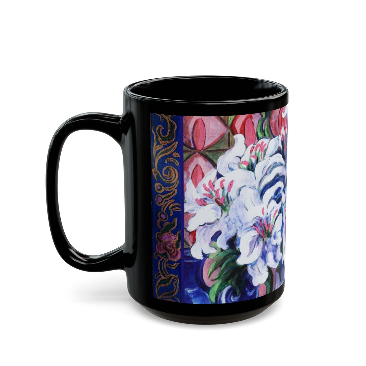 Ceramic Mug - White Magnolia