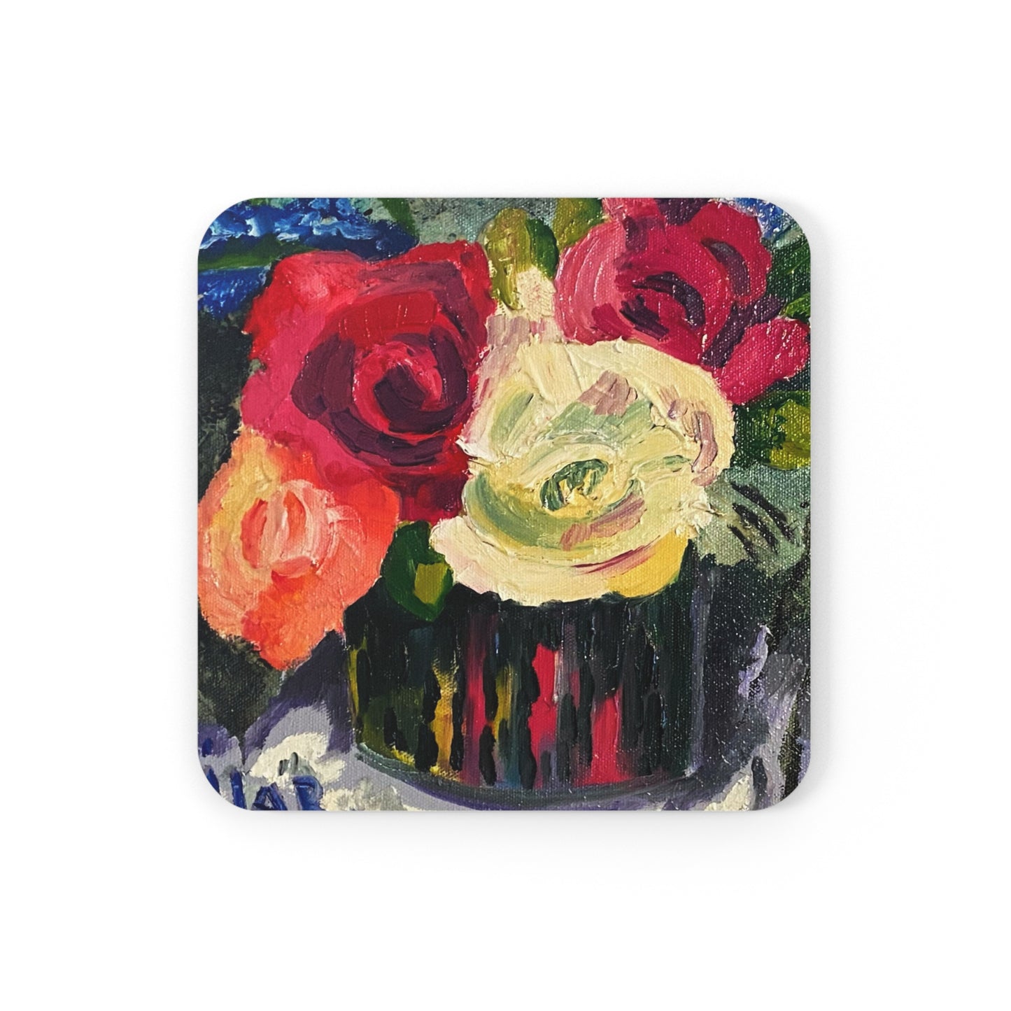 Coaster Set - Tea Roses