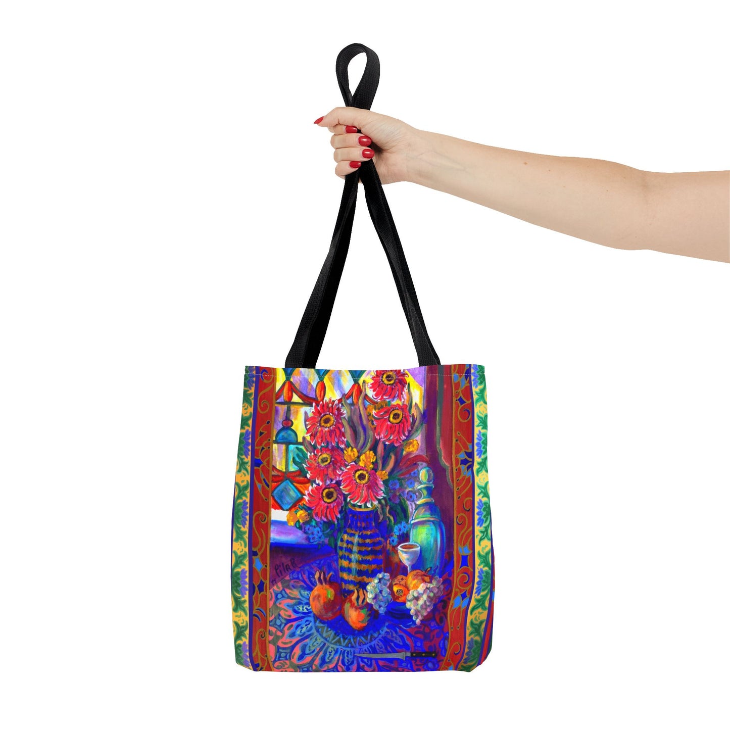 Tote Bag - Kitchen Zinneas