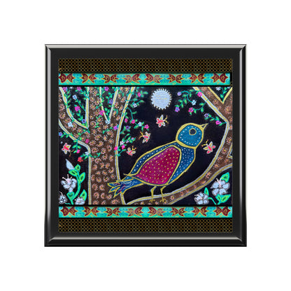Keepsake Box - Bird and Moon