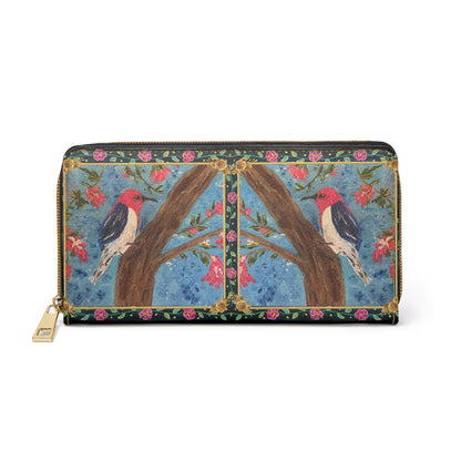 Zipper Wallet - Red-Headed Woodpecker
