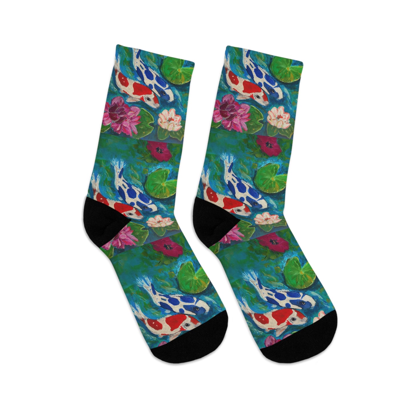 Eco-Friendly Socks -Koi Pond