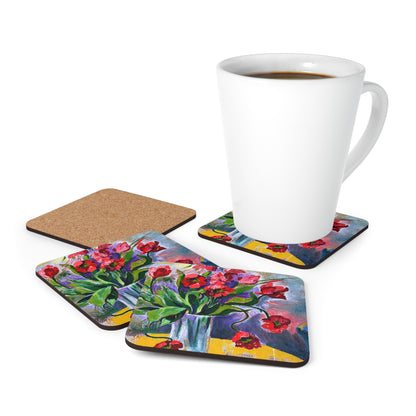 Coaster Set - Poppy Party