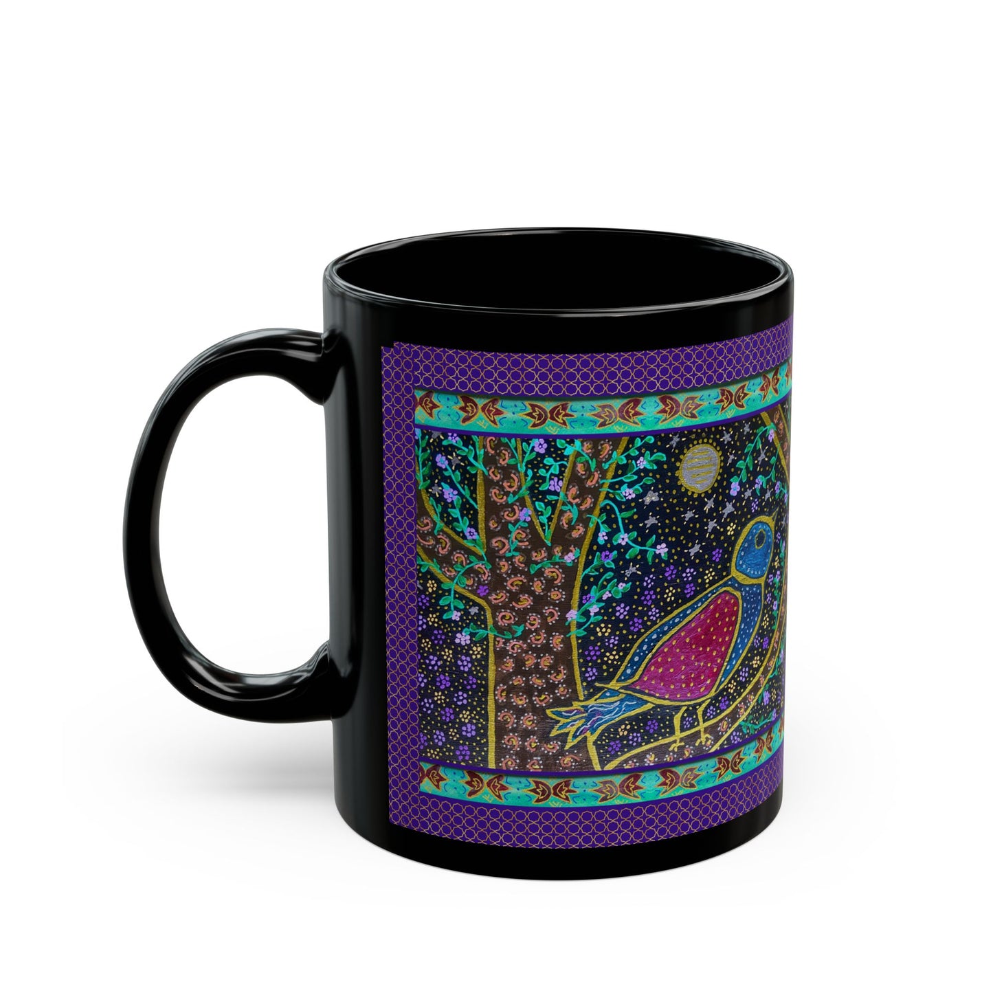 Ceramic Mug - Bird and Moon
