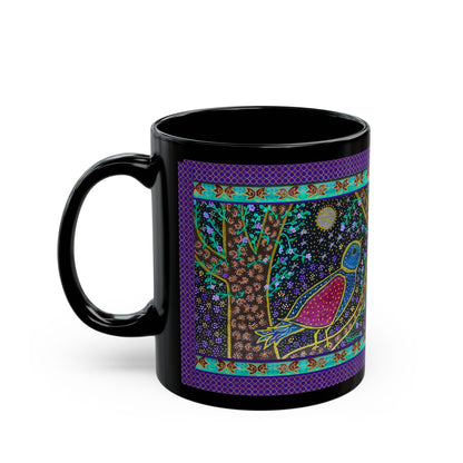 Ceramic Mug - Bird and Moon