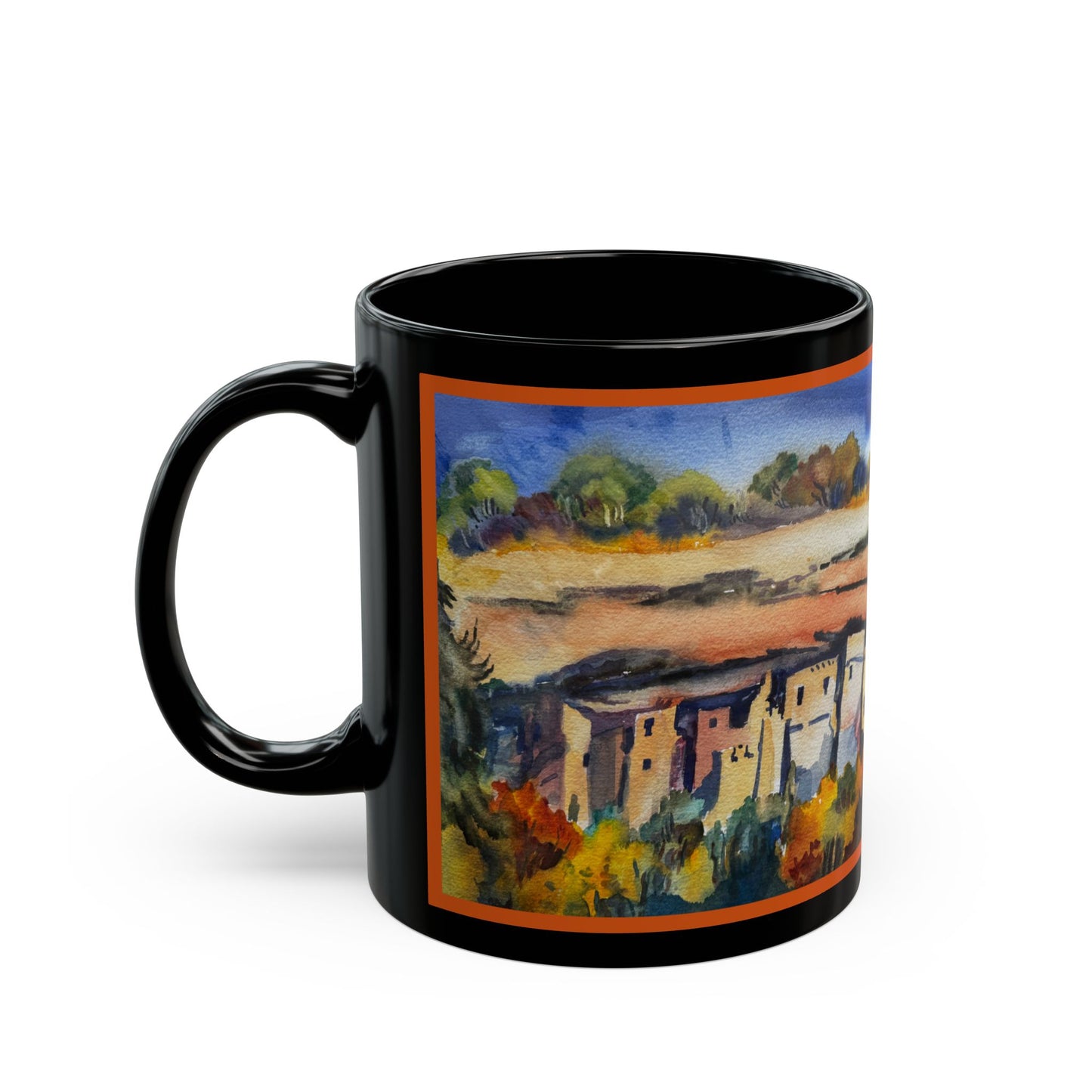 Ceramic Mug - Casas de Adobe