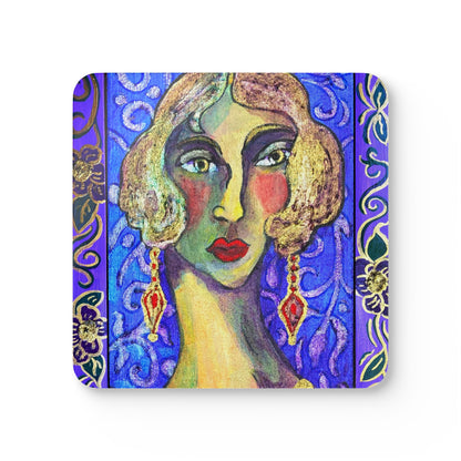 Corkwood Coaster Set - Eloise