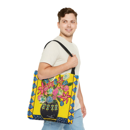 Tote Bag Festive Flowers