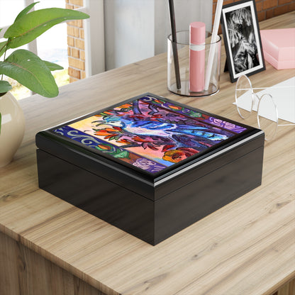 Jewelry and Keepsake Box - Bluebird