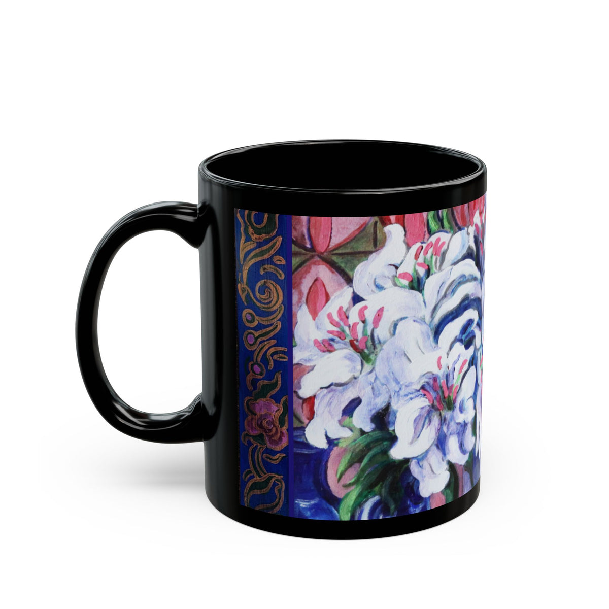 Ceramic Mug - White Magnolia