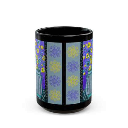 Ceramic Mug - Lavender Vase