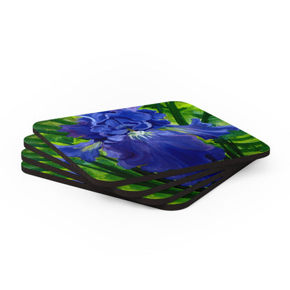 Coaster Set - Blue Iris