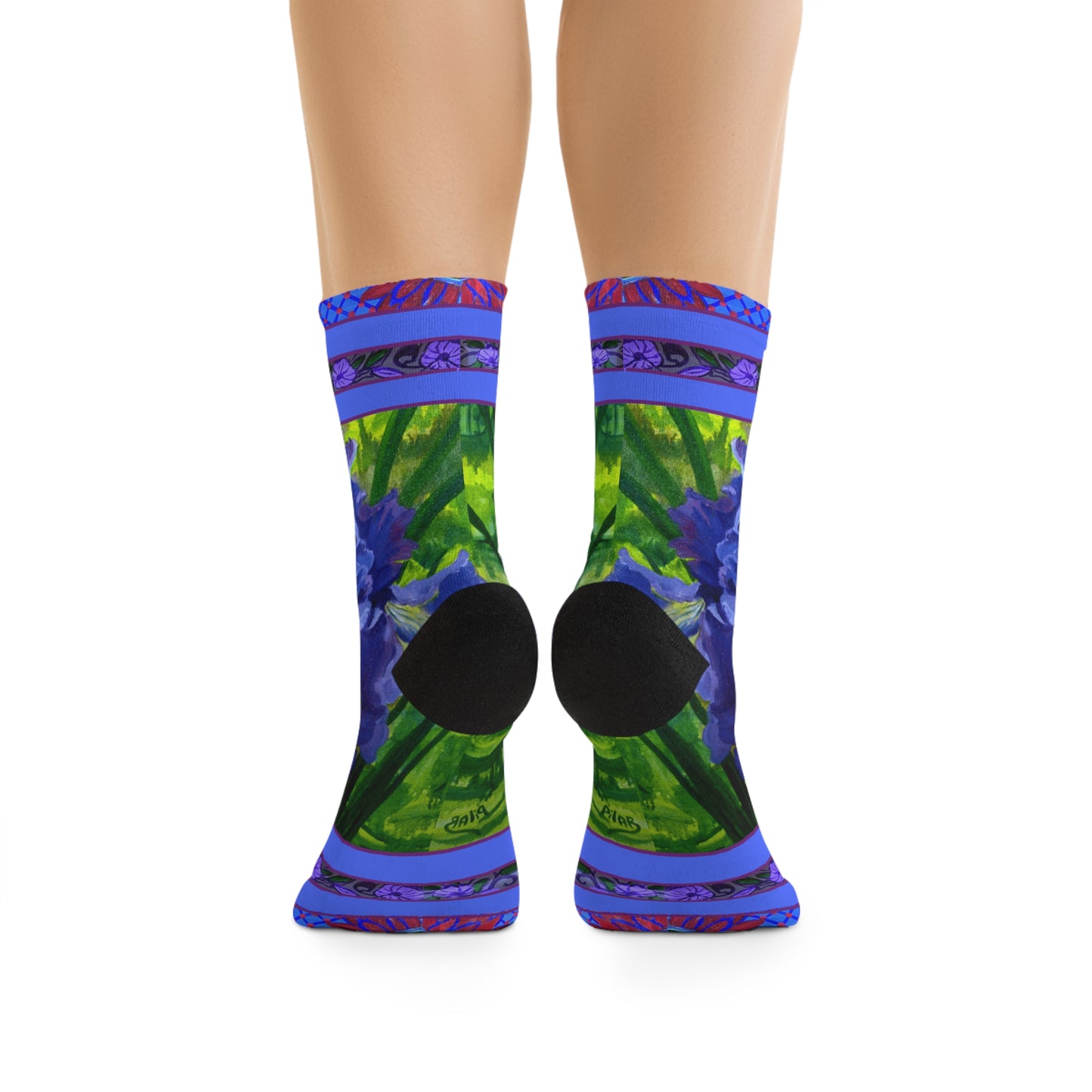 Eco-Friendly Socks - Purple Iris