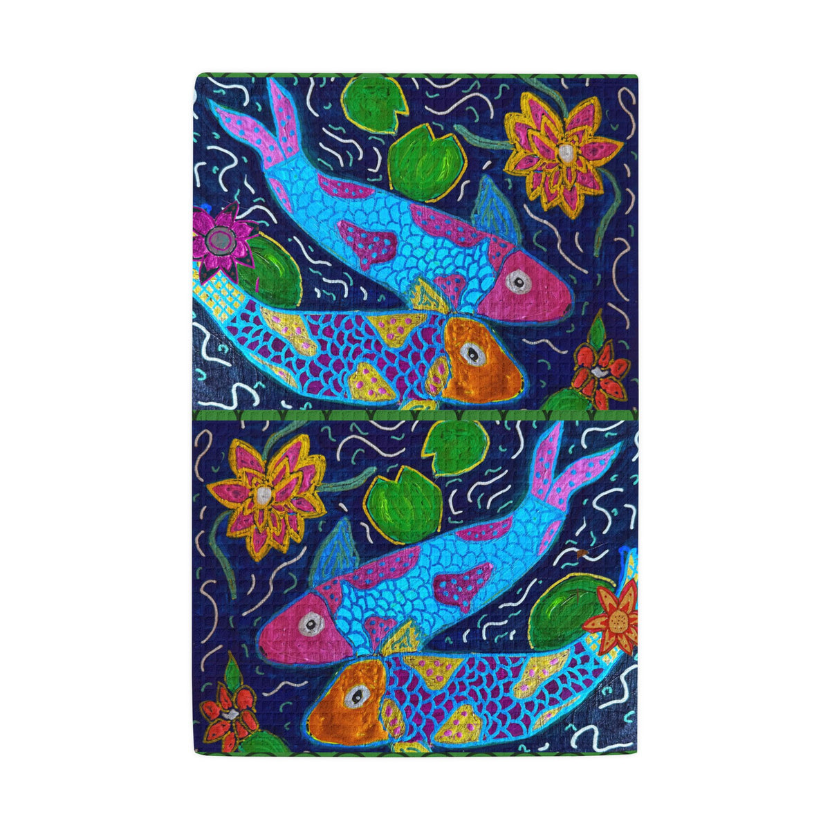 Kitchen Hand Towel - Moonlight Pond