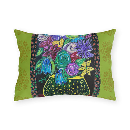 Outdoor Pillows - Spring Green