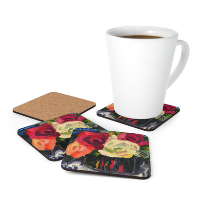 Coaster Set - Tea Roses