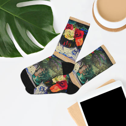 Eco-Friendly Socks - Tea Roses