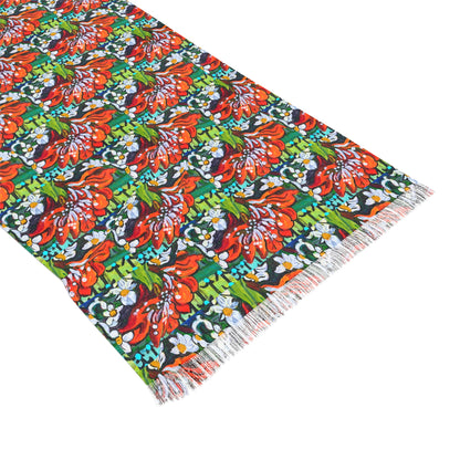 Scarf - Christmas Amaryllis