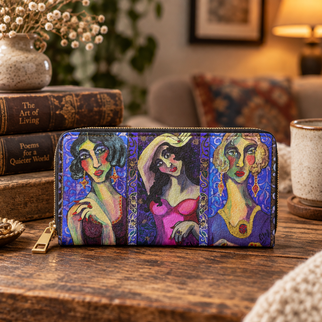 Zipper Wallet - Les Parisiennes