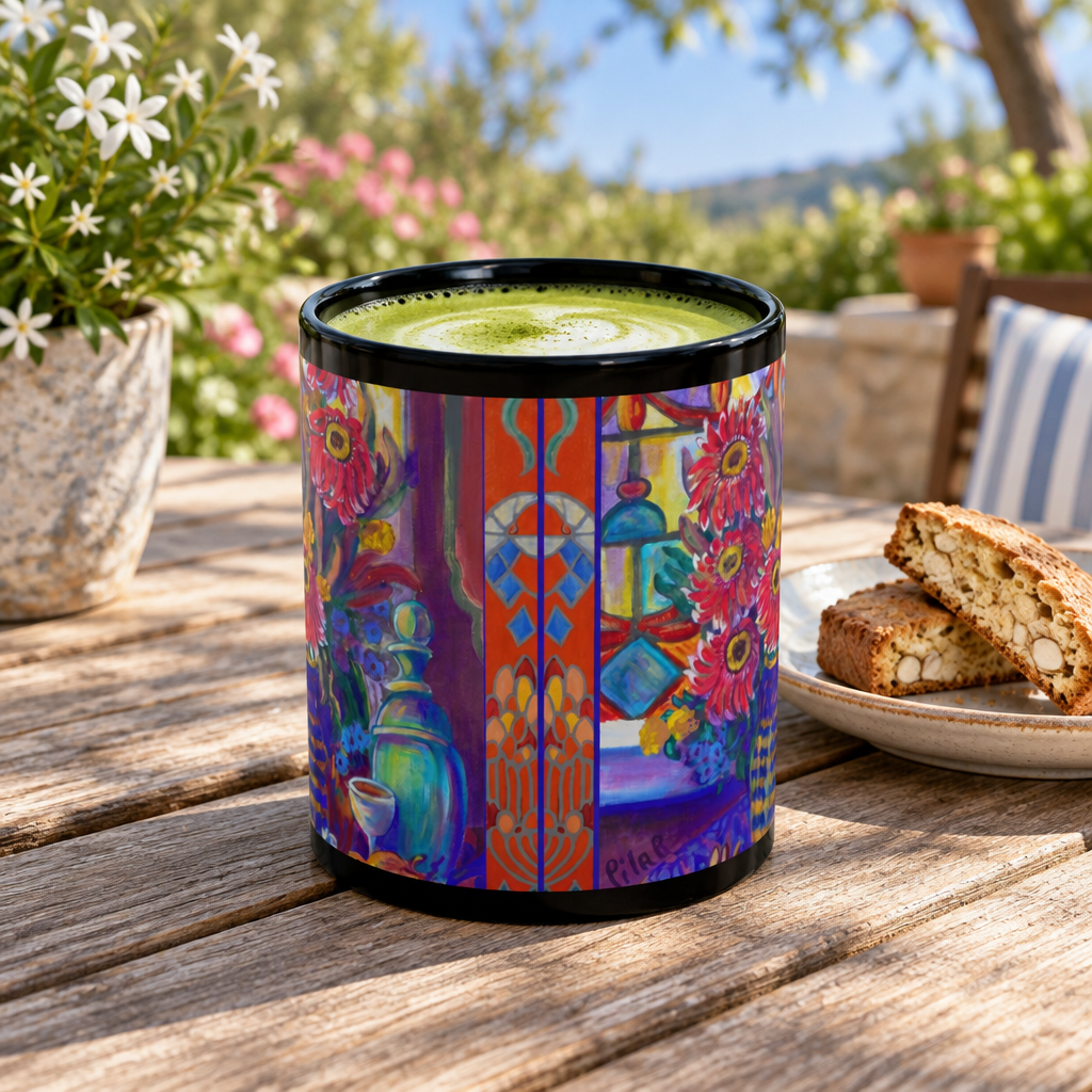 Ceramic Mug - Kitchen Zinneas