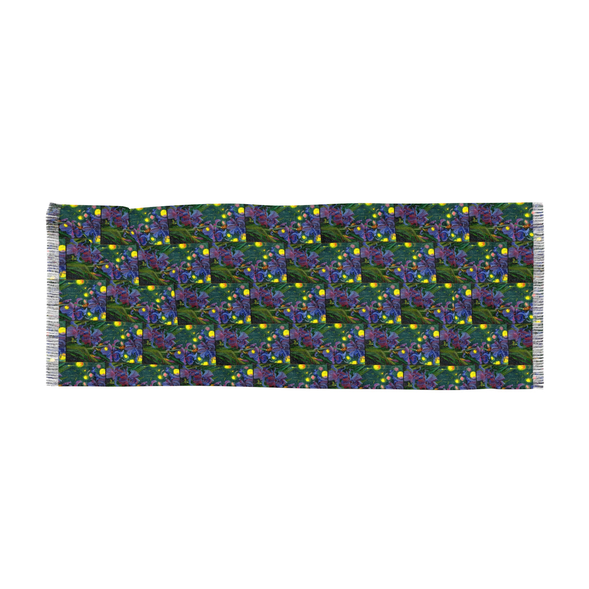 Scarf - Twilight Irises