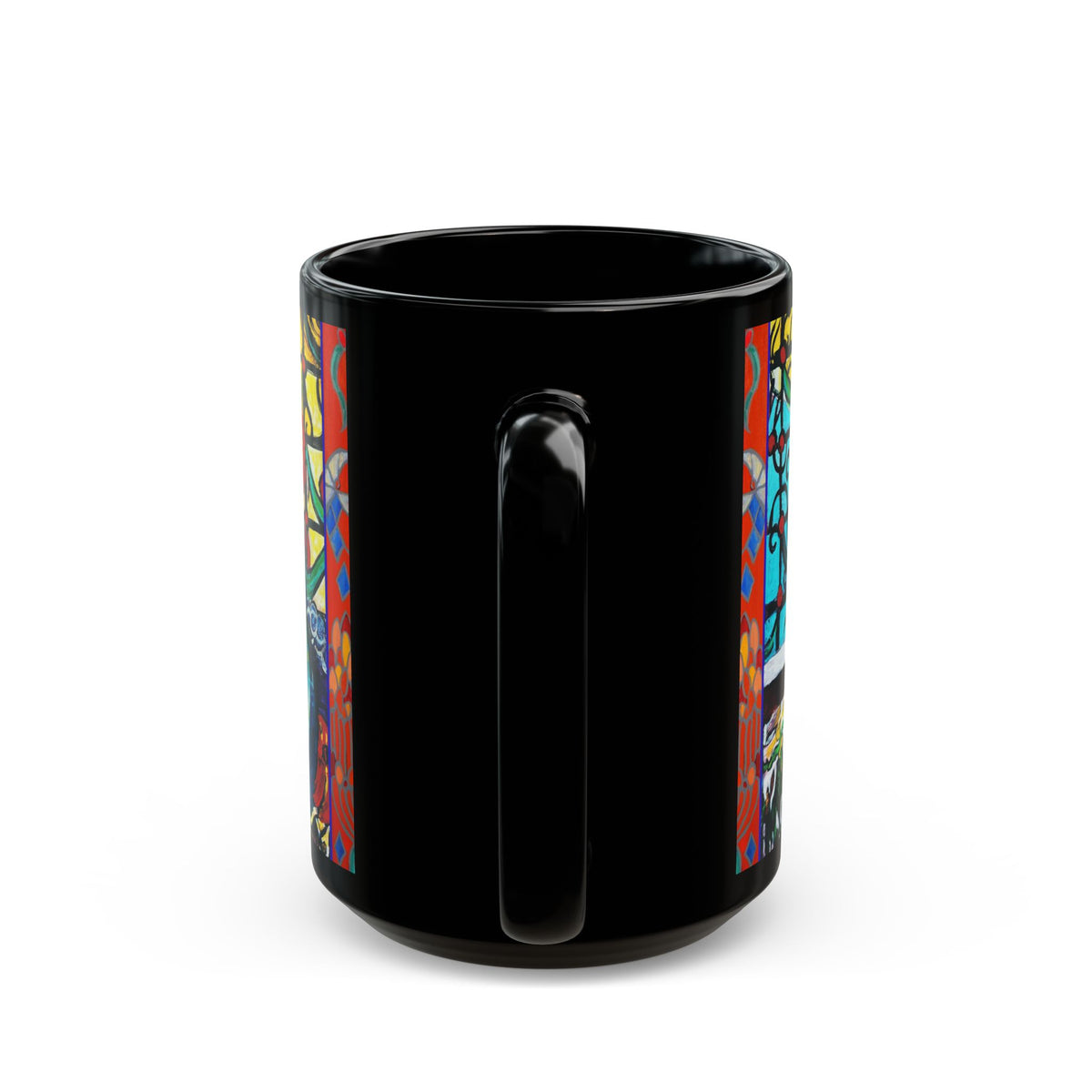 Ceramic Mug - Stained Glass