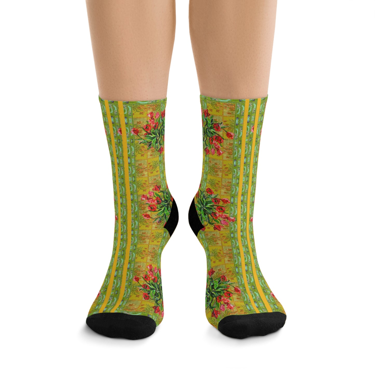 Eco-Friendly Socks - Poppy Party