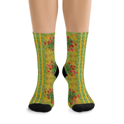 Eco-Friendly Socks - Poppy Party