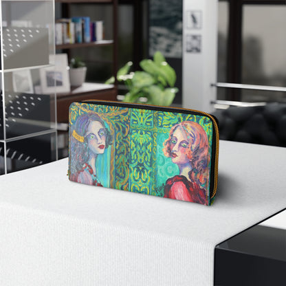 Zipper Wallet - 1920's Girls